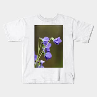 Blue flowers Kids T-Shirt